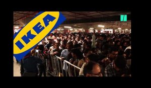 L'ouverture du premier Ikea en Inde provoque un bouchon monstre et des bousculades