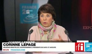 Corinne Lepage, ancienne ministre de l'Environnement, présidente de Cap 21 et avocate