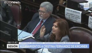 Levée de l'immunité parlementaire pour Cristina Kirchner