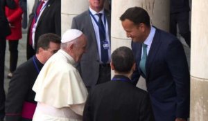 IRLANDE: Le pape François rencontre le premier ministre