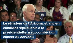 Mort de John McCain: 5 grandes dates de sa vie