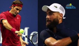 US Open 2018 - Roger Federer : "Je me méfie toujours de Benoit Paire"