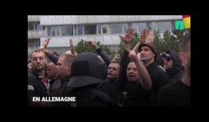 En Allemagne, des militants d'extrême-droite manifestent après une "chasse aux immigrés"