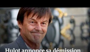 Nicolas Hulot annonce sa démission du gouvernement