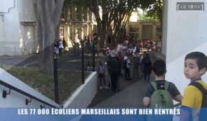 Le 18:18 : rentrée sans couac pour les 77 000 écoliers marseillais