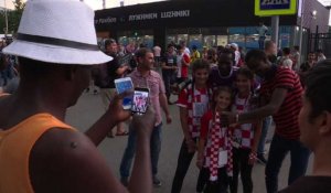 Mondial: les supporters croates "fiers" de leur équipe