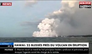 Hawaï : 23 blessés dont un grave dans l'éruption du volcan Kilauea (vidéo)