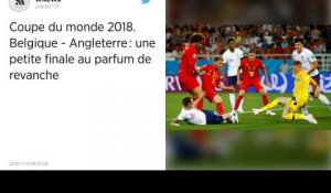 La petite finale: Angleterre-Belgique.