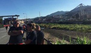 Effondrement d'un viaduc à Gênes : tout une ville en deuil
