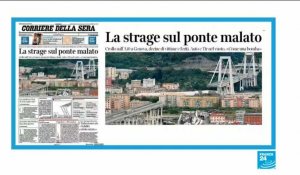 En Italie, l'effondrement du "pont malade"