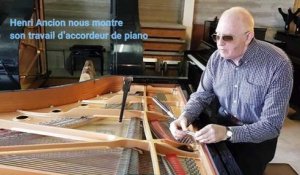 Verviers: Henri Ancion accorde des pianos depuis 50 ans