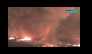 Les images d'une terrifiante tornade de feu filmée en Californie ont été diffusées par les pompiers