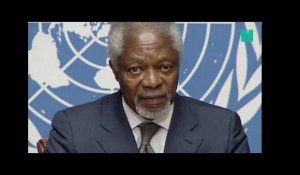 À la fin de sa vie, Kofi Annan avait une vision plutôt pessimiste sur l'avenir du monde