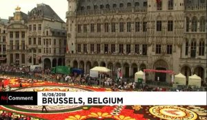 La Grand-Place de Bruxelles aux couleurs du Mexique