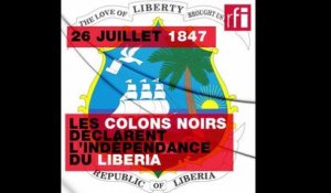 26 juillet 1847: les colons noirs venus des Etats-Unis déclarent l'indépendance du #Liberia #Afrique