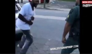 Un homme se bat avec un policier pour défendre sa mère (vidéo) 