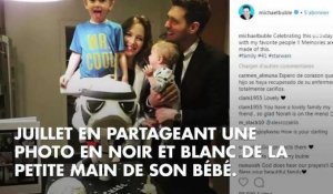 Michael Bublé papa pour la troisième fois : la première photo de sa fille dévoilée