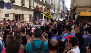 Affaire Benalla: 150 manifestants pour "aller chercher Macron"