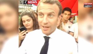 Affaire Benalla : Emmanuel Macron esquive le sujet avec des propos surréalistes (Vidéo)