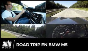 On a testé les autoroutes allemandes (et le Nürburgring) en BMW M5
