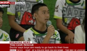 Thaïlande : les enfants rescapés de la grotte témoignent à la télévision (vidéo)