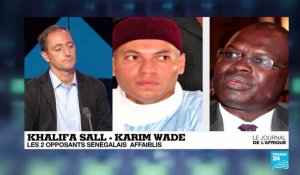 Khalifa Sall - Karim Wade, les deux opposants sénégalais affaiblis