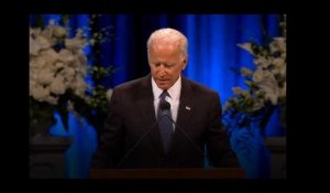 L'hommage poignant de Joe Biden à John McCain
