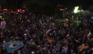 Des milliers de Brésiliens célèbrent la victoire de Bolsonaro