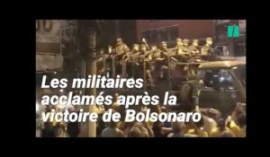 Au Brésil, l'armée acclamée dans les rues après la victoire de Bolsonaro