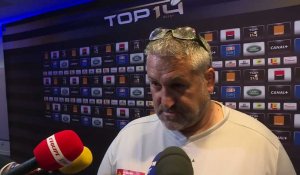 FINALE TOP14 interview Christophe URIOS