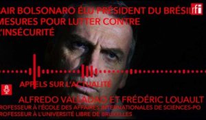 Jair Bolsonaro veut lutter contre l'insécurité au Brésil