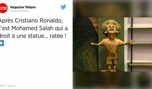 Football. Une statue à l'effigie de Salah fait polémique en Egypte