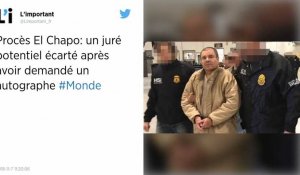 Procès d'El Chapo. Un juré potentiel écarté après avoir demandé un autographe au baron de la drogue