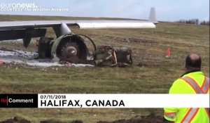 Au Canada, un avion rate son atterrissage