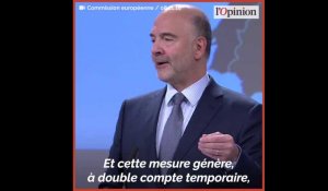 Pierre Moscovici se montre bienveillant concernant le déficit public français