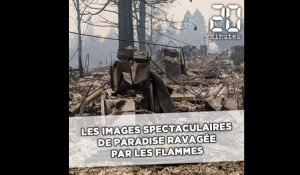 Les images spectaculaires de Paradise ville-fantôme ravagée par les flammes