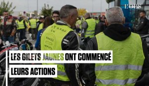 Sans attendre le 17 novembre, des "gilets jaunes" commencent le blocage des routes