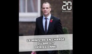 Royaume-Uni: Le ministre en charge du Brexit démissionne 