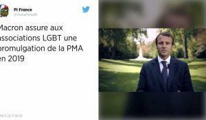 Emmanuel Macron promet une promulgation de l'extension de la PMA en 2019