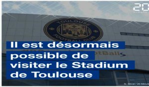 Le Stadium de Toulouse peut désormais se visiter