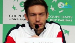 Coupe Davis 2018 - France-Croatie - Nicolas Mahut : "Un privilège, une fierté de jouer cette finale de Coupe Davis"