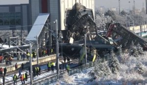 Turquie: au moins 9 morts dans un accident de train à Ankara