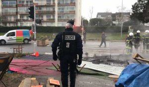 Brest. La police déloge les gilets jaunes à Pen Ar C'hleuz