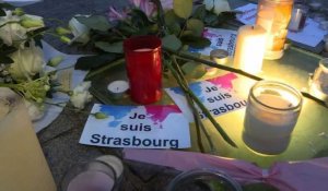 Après l'attentat, Strasbourg se recueille dans la "tristesse"