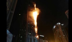 Dubaï. Pour la deuxième fois, la Torch Tower prend feu