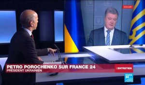 Petro Porochenko : "C'est un acte d'agression de la Fédération de Russie contre l'Ukraine"