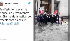 Réforme de la justice. Des avocats « en colère » bloquent le tribunal de Créteil.