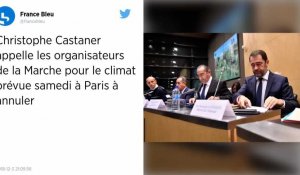 Christophe Castaner se dit contre le maintien de la marche pour le climat samedi à Paris