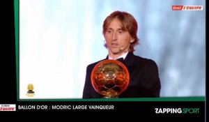 Zap sport du 4 décembre - Ballon d'Or : Luka Modric large vainqueur (vidéo)