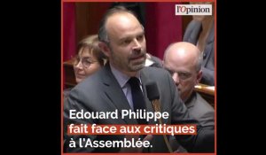 Moratoire sur la hausse des taxes: Edouard Philippe fait face aux critiques à l'Assemblée